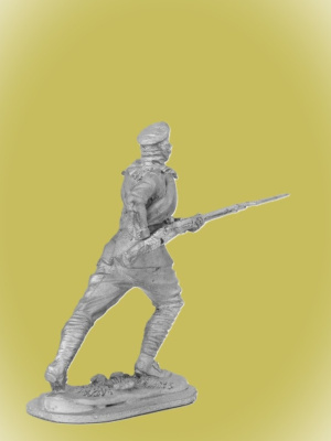 Картинка P-186 Рядовой РИА, 1915 г. Крепость Осовец, 54 мм, металл  от магазина Масштаб