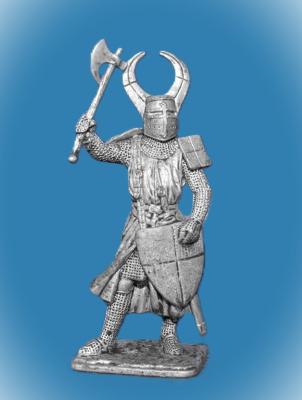 Картинка 349 Оловянный солдатик Бурхард фон Венген, 13 век, 54 мм  от магазина Масштаб