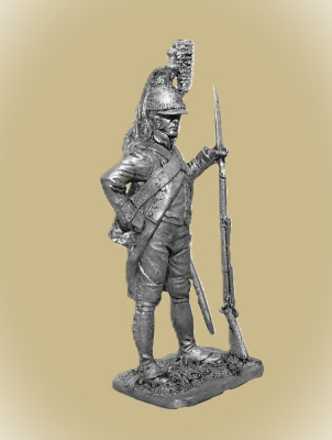 Картинка 54-41 Драгун. Франция 1805  54 мм.  от магазина Масштаб