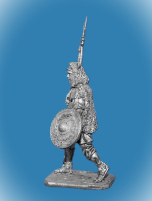 Картинка 263 Оловянный солдатик Сигнифер вспомогательной когорты. Рим, 1-2 вв. н.э., 54 мм  от магазина Масштаб