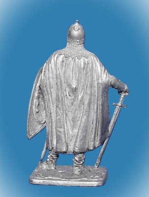 Картинка 289. Оловянный солдатик Новгородский боярин Гаврила Олексич, 1240-е гг., 54 мм  от магазина Масштаб