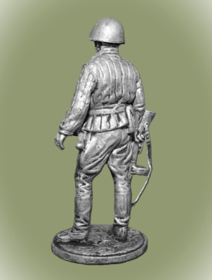 Картинка WWII-001 Оловянный солдатик Старший сержант пехоты Красной армии, 1943-45 гг. СССР, 54 мм.  от магазина Масштаб