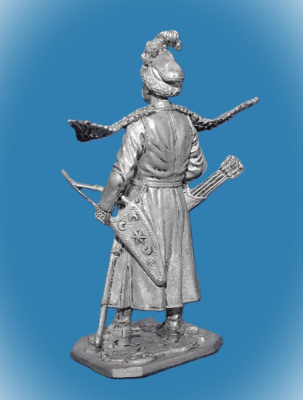 Картинка 159. Оловянный солдатик Польский кавалерист, нач. 17 в, 54мм  от магазина Масштаб