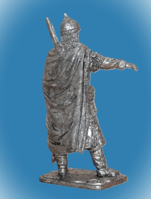 Картинка 346 Оловянный солдатик Князь Юрий Долгорукий (1108-1157), 54 мм  от магазина Масштаб
