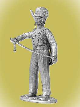 Картинка P-365 Казак эскадрона Скаржинского, 1812-14 гг., 54мм  от магазина Масштаб