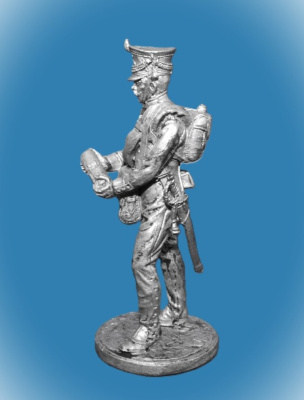Картинка NAP-042 Канонир (2 номер) армейской пешей артиллерии. Россия, 1809-14 гг. 54 мм  от магазина Масштаб