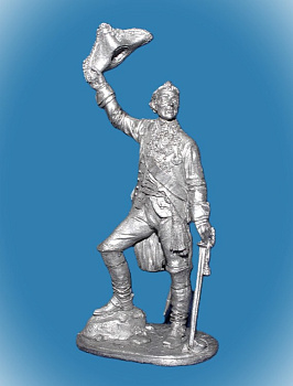 Картинка 286. Оловянный солдатик Генералиссимус Суворов А.В., 54 мм  от магазина Масштаб